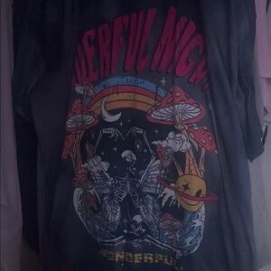 Graphic Tee with Colorful Design